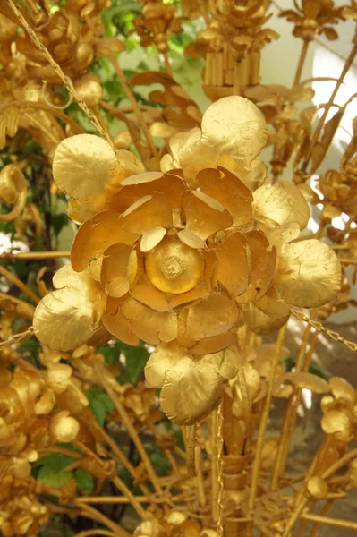 Gold flowers. — Stock Photo, Image