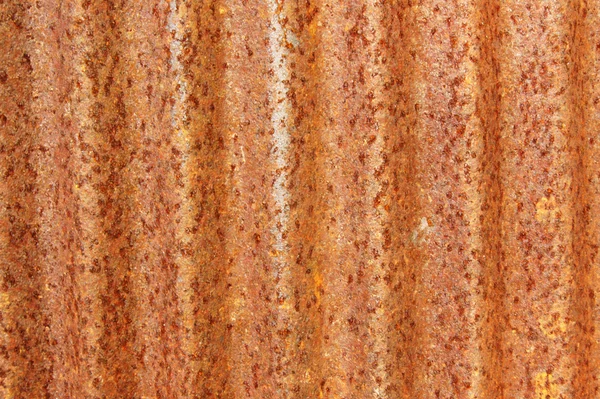 Old zinc sheet Fill with beautiful rust — Stock Photo, Image