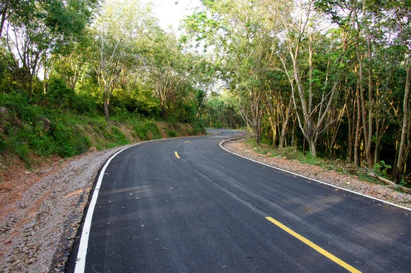 Winding Road in Thailand — Stock Photo, Image
