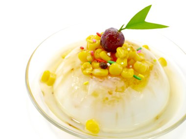 Agar tatlı taze Mısır ile.