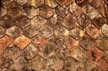 Tuğla duvar dokusunun arkaplanı