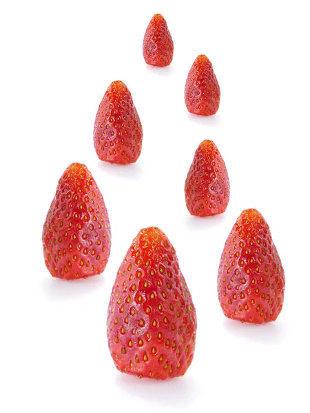 Strawberry on white background. — Stock Photo, Image