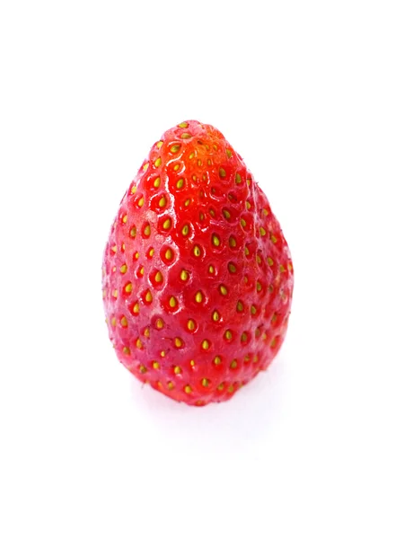 Fraise sur fond blanc. — Photo