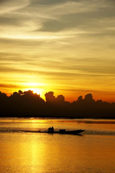 Céu do pôr do sol — Fotografia de Stock