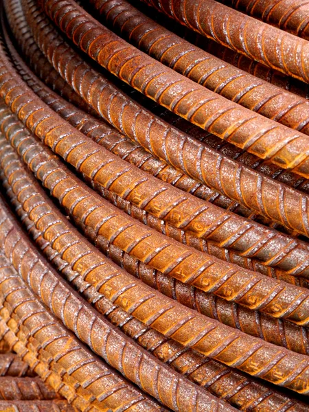 Barras de aço para construção. — Fotografia de Stock