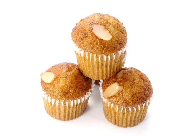 Mini Muffin cake on white background. — Stock Photo, Image