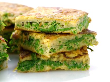 omlet, kızarmış sebze, Tayland gıda.