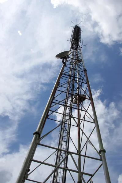 Antena Torre de Comunicação — Fotografia de Stock