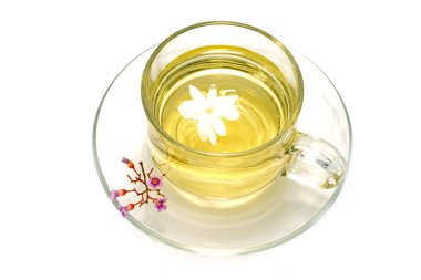 квітковий чай mix медом і лимоном.