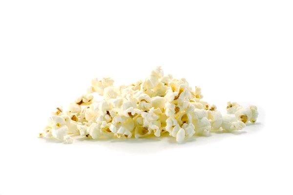 Popcorn isolated on a whine background — Stock Photo, Image