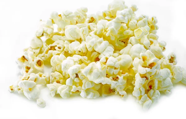 Popcorn izolovaných na pozadí bzučení — Stock fotografie