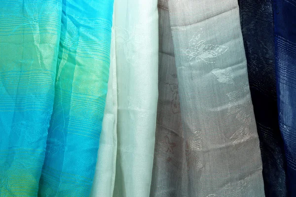 Hand woven fabrics. — Stock Photo, Image
