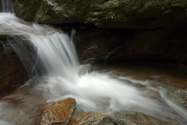 Small waterfall in the rainy season — Stock Photo, Image