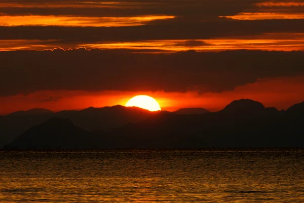 Cielo al tramonto — Foto Stock