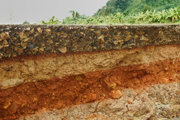 Bromsa erosionen från stormar. — Stockfoto