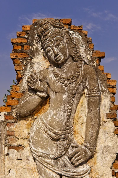 Scultura, monumenti, templi in Thailandia . — Foto Stock