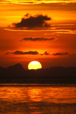 gökyüzü günbatımı