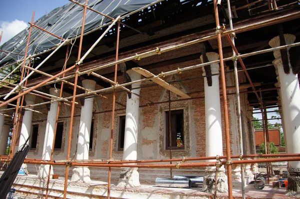 Repair of the ancient Thai place — Stock Photo, Image