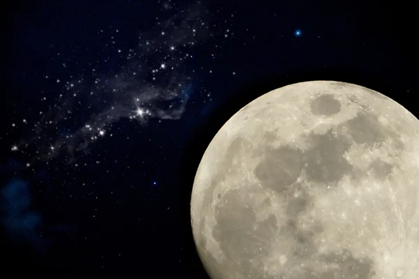 Noche de luna llena. — Foto de Stock