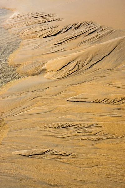 View and details of the sand, Phang Nga - Thailand. — Stock Photo, Image