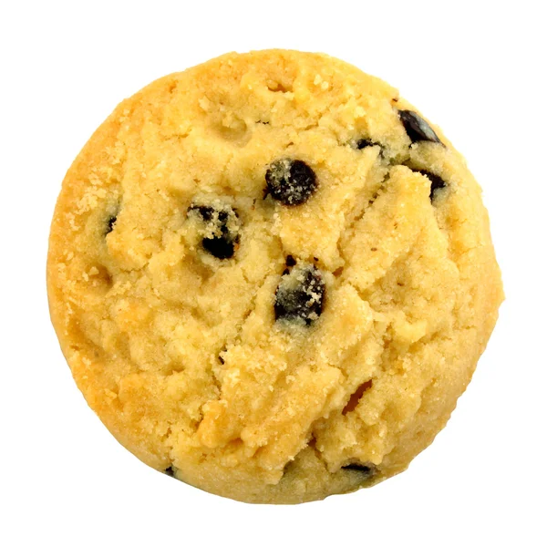 Kekse mit Preiselbeeren und Schokolade isoliert auf weißem Backgro — Stockfoto