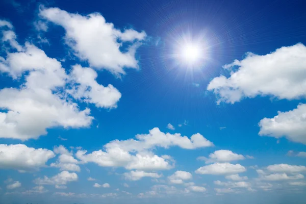 Blue sky with cloud — Stock Photo, Image