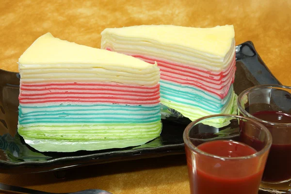 Rainbow cake — Stock Photo, Image