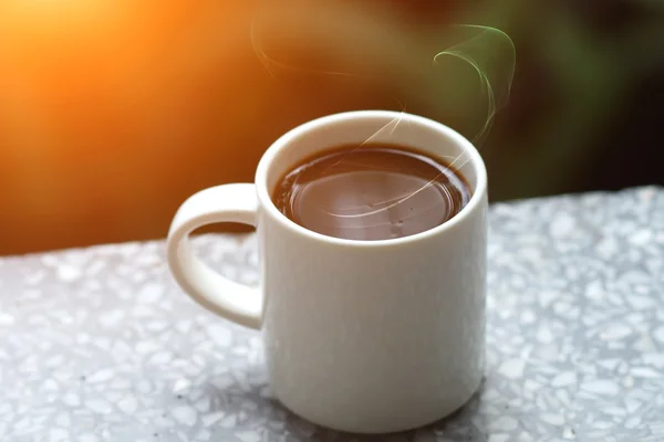 Cafeaua de dimineață — Fotografie, imagine de stoc
