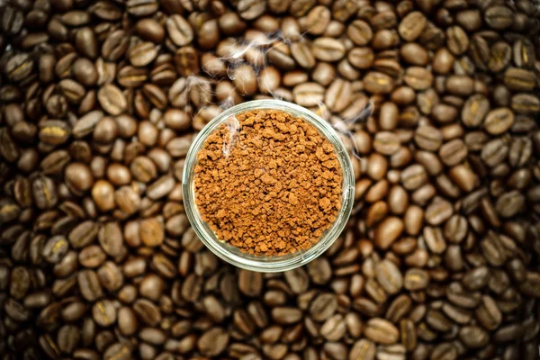 Geröstete Kaffeebohnen — Stockfoto