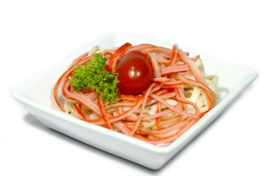 yengeç et salatası tatlı