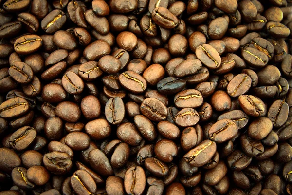 Granos de café tostados — Foto de Stock