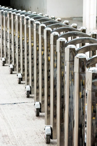 Steel railings — Stock Photo, Image
