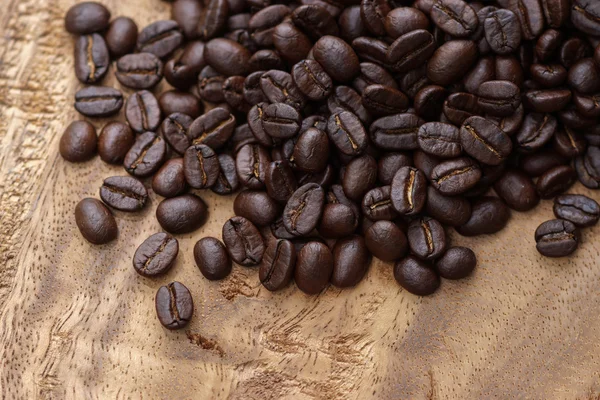 Coffee on wooden background — Stock Photo, Image