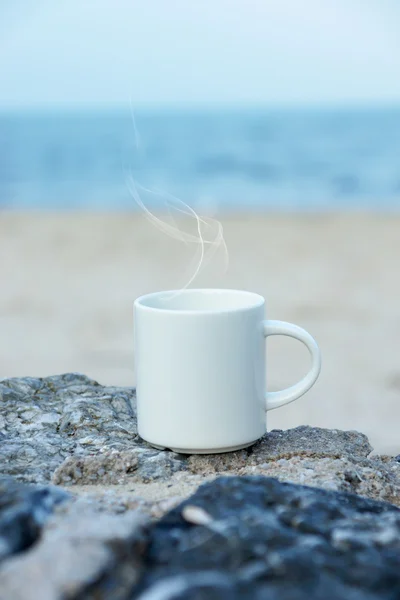 Café en la playa. —  Fotos de Stock