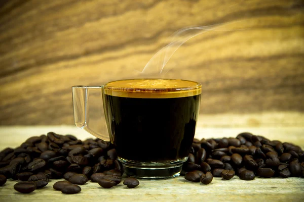 Espressokoffie — Stockfoto