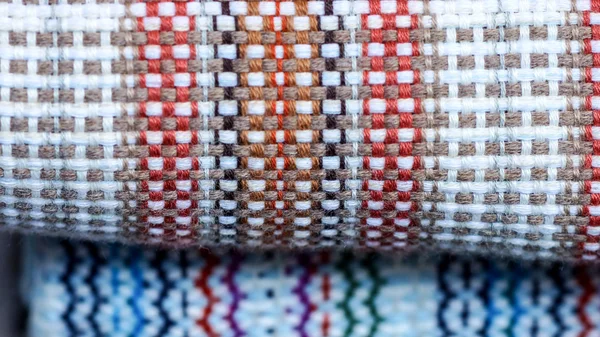 Woven fabric handmade, Thailand. — Stock Photo, Image