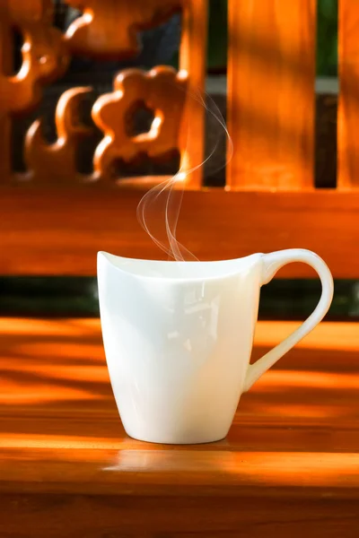 Koffie in de ochtend — Stockfoto