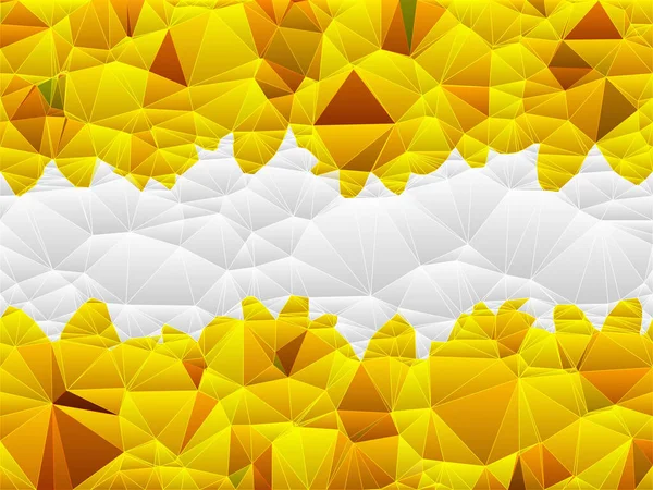 Abstract Yellow White Triangle Background — Stock Photo, Image