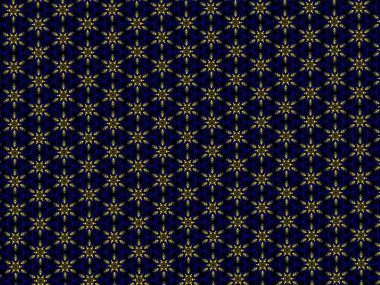 siyah arka plan üzerine soyut desen.