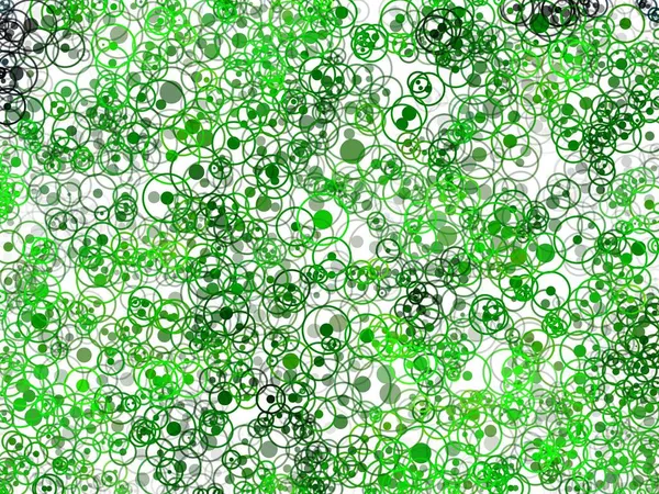Patrón Color Círculo Verde Abstracto Sobre Fondo Blanco —  Fotos de Stock