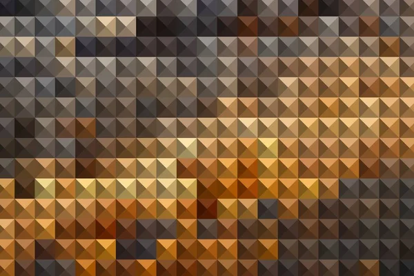 Triangolo Astratto Sfondo Quadrato Con Colore Del Tono Della Terra — Foto Stock