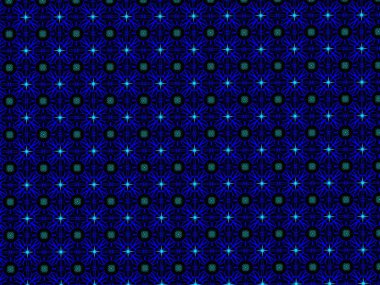 Siyah arkaplanda soyut mavi çizgi desen resmi.