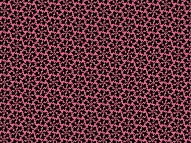 Siyah arkaplanda soyut pembe çizgi deseni.