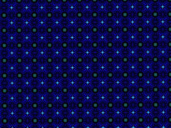Abstraktes Muster Blauer Linien Auf Schwarzem Hintergrund — Stockfoto