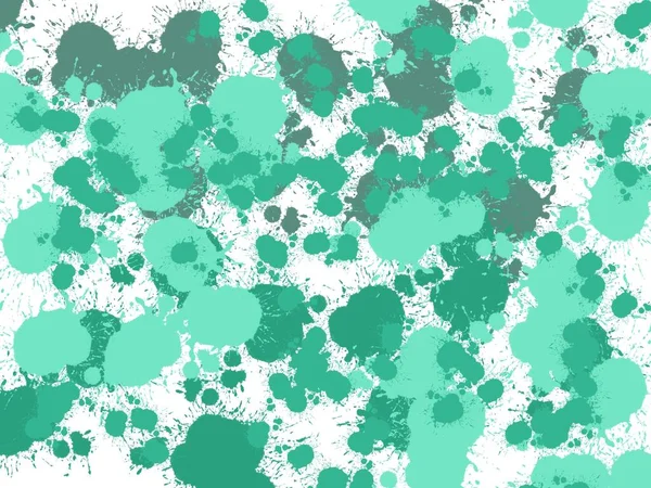 Абстрактний Зелений Колір Чорнила Білому Тлі — стокове фото