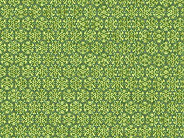 Yeşil arkaplanda soyut renk çizgisi deseni.