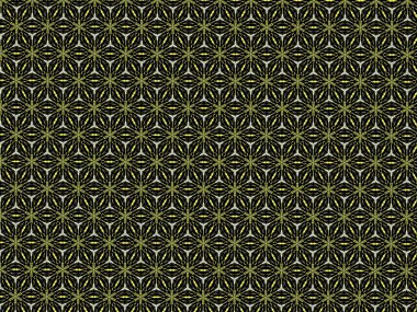 Siyah arkaplanda soyut renk çizgisi deseni.