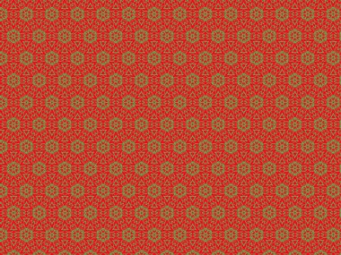 Kırmızı arkaplanda soyut renk çizgisi deseni.