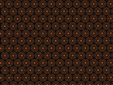 Siyah arkaplanda soyut renk çizgisi deseni.