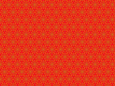 Kırmızı arkaplanda soyut renk çizgisi deseni.